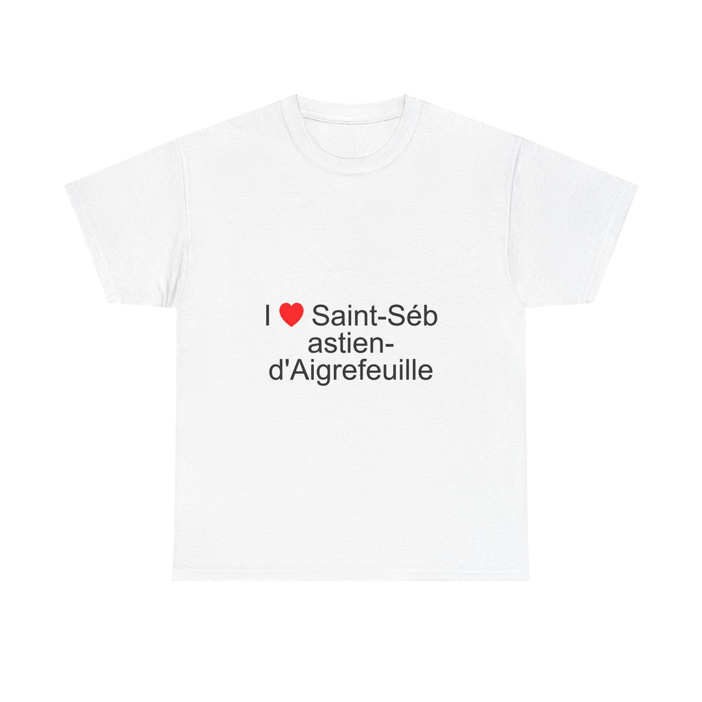 T-shirt I love saint-sébastien-d'aigrefeuille