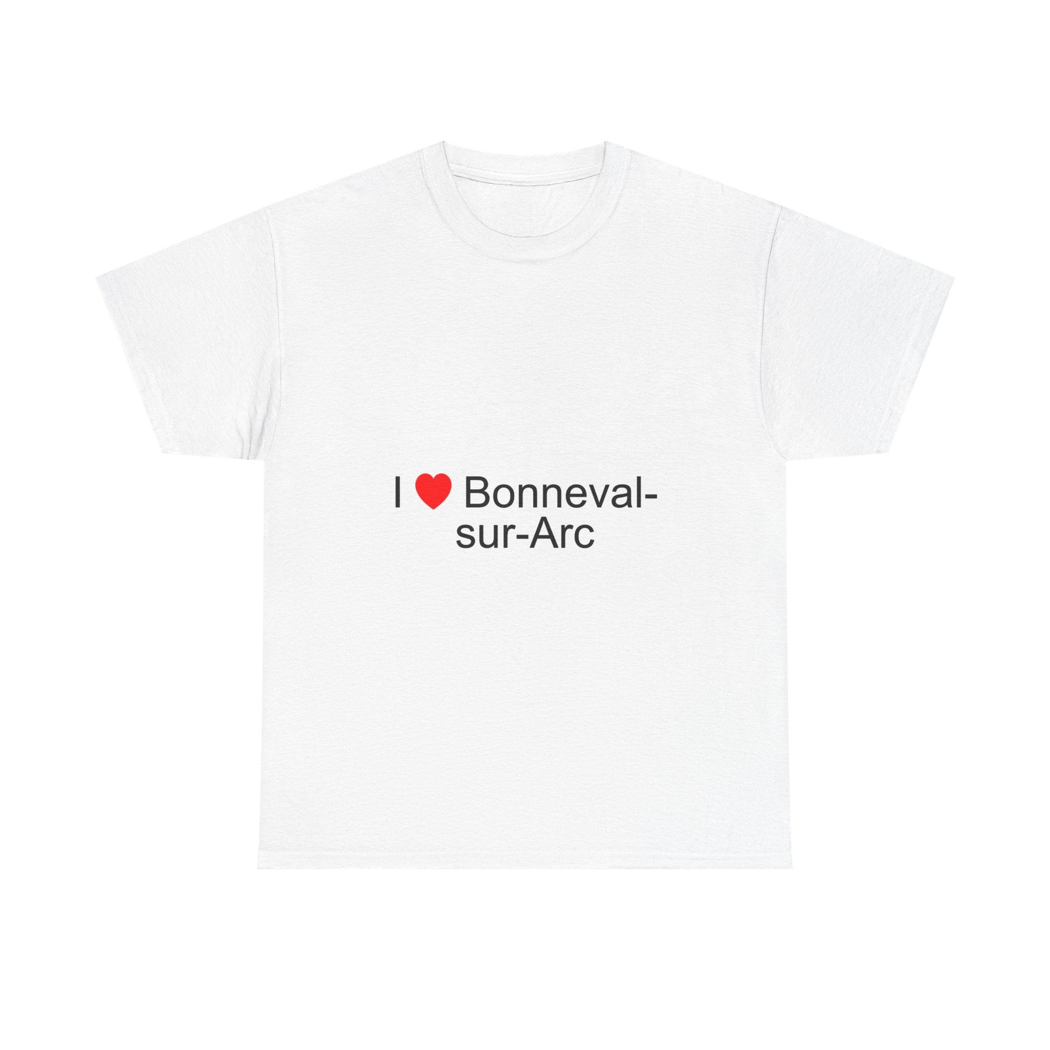 T-shirt I love bonneval-sur-arc
