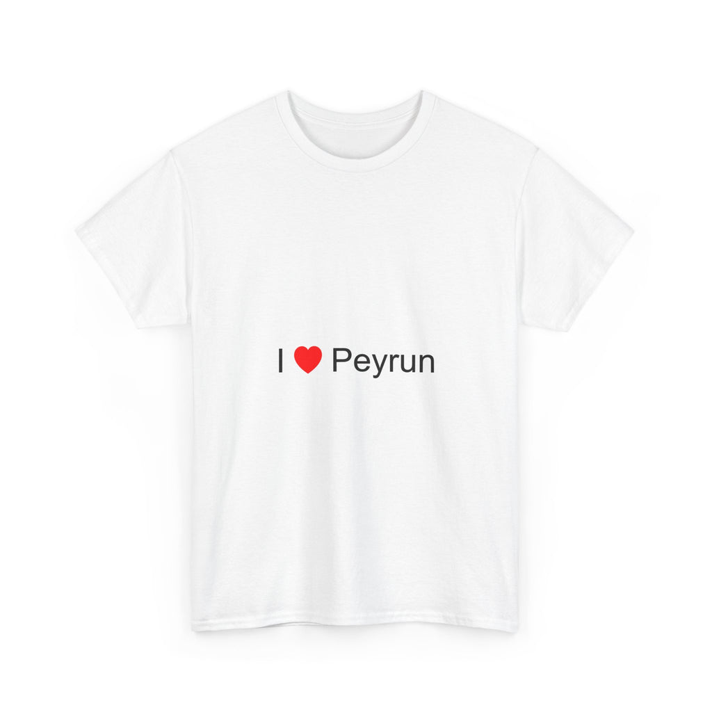 T-shirt I love peyrun