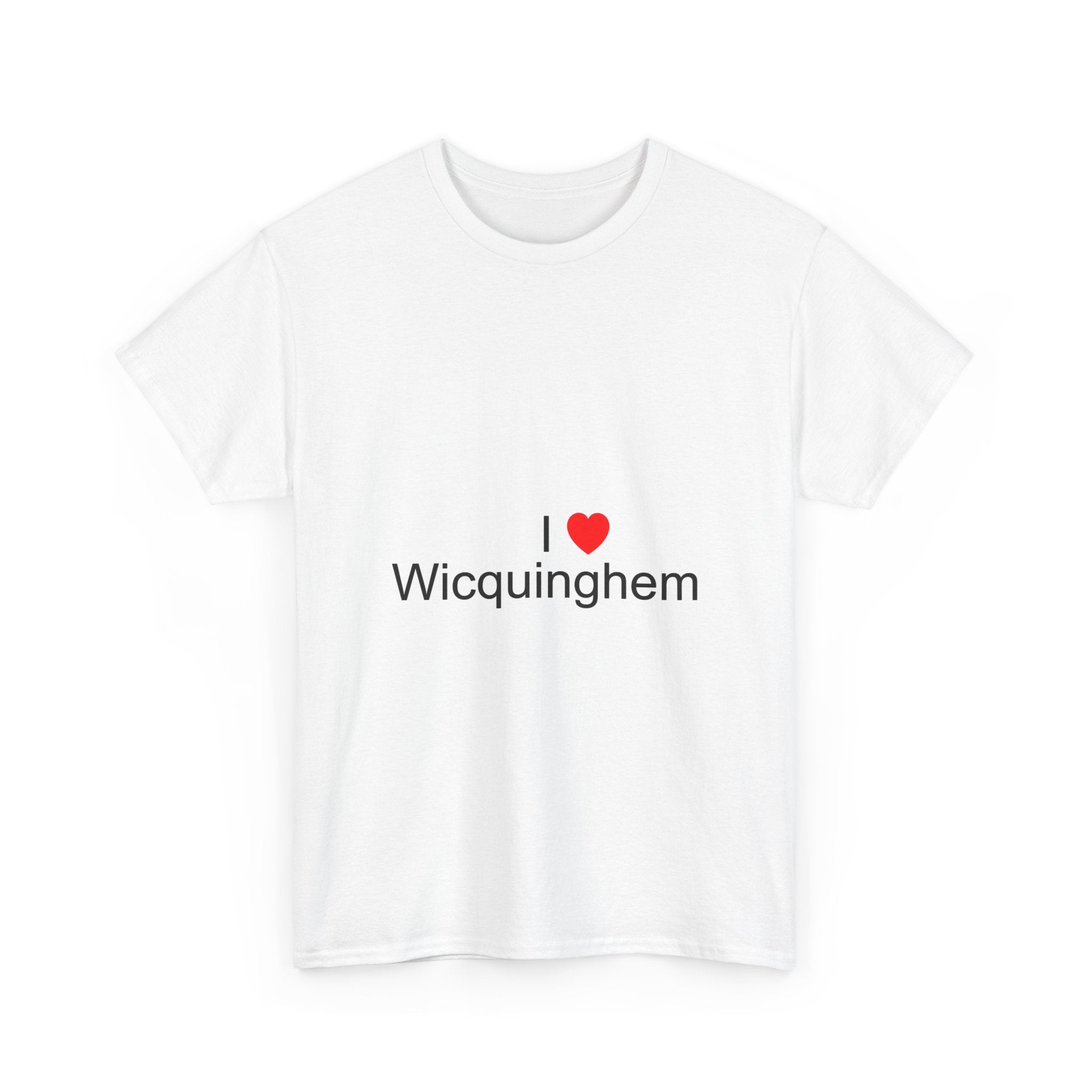 T-shirt I love wicquinghem