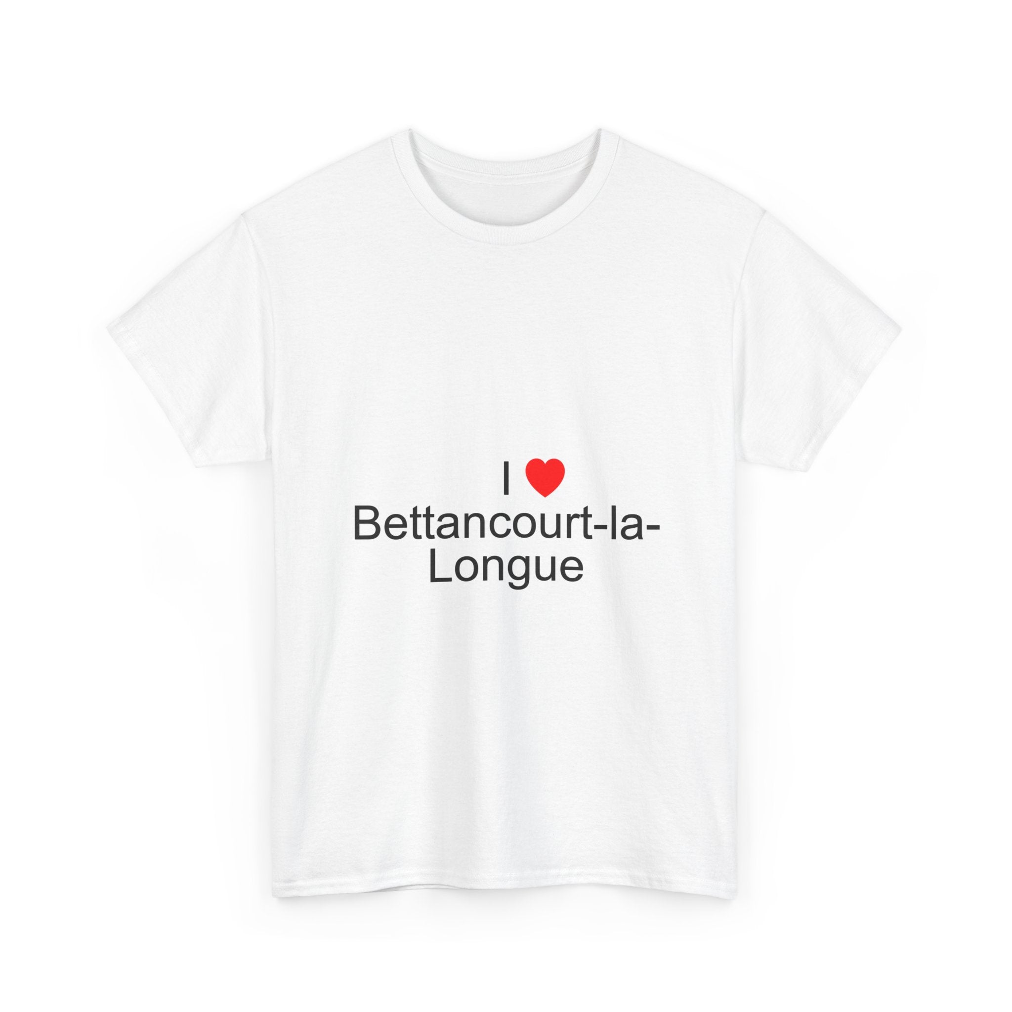 T-shirt I love bettancourt-la-longue