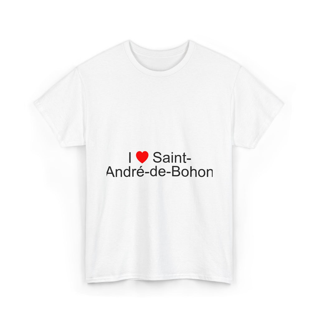 T-shirt I love saint-andré-de-bohon