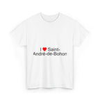 T-shirt I love Saint-André-de-Bohon
