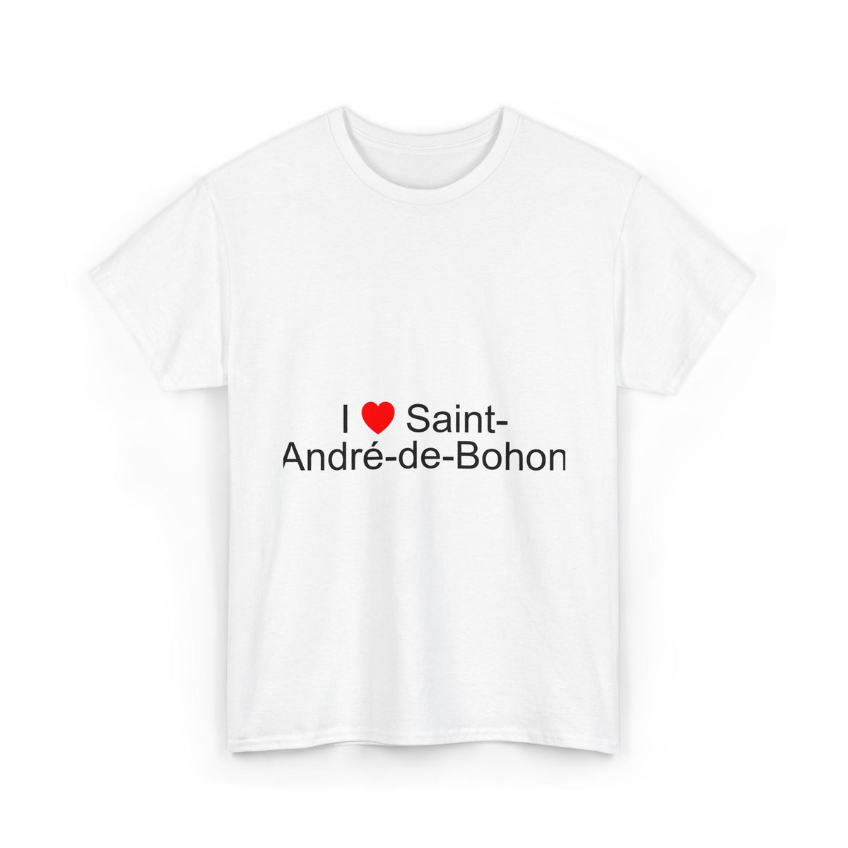 T-shirt I love saint-andré-de-bohon