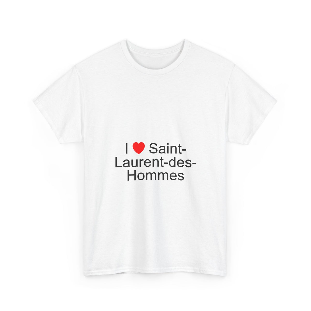 T-shirt I love saint-laurent-des-hommes