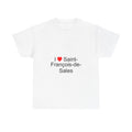 T-shirt I love saint-françois-de-sales