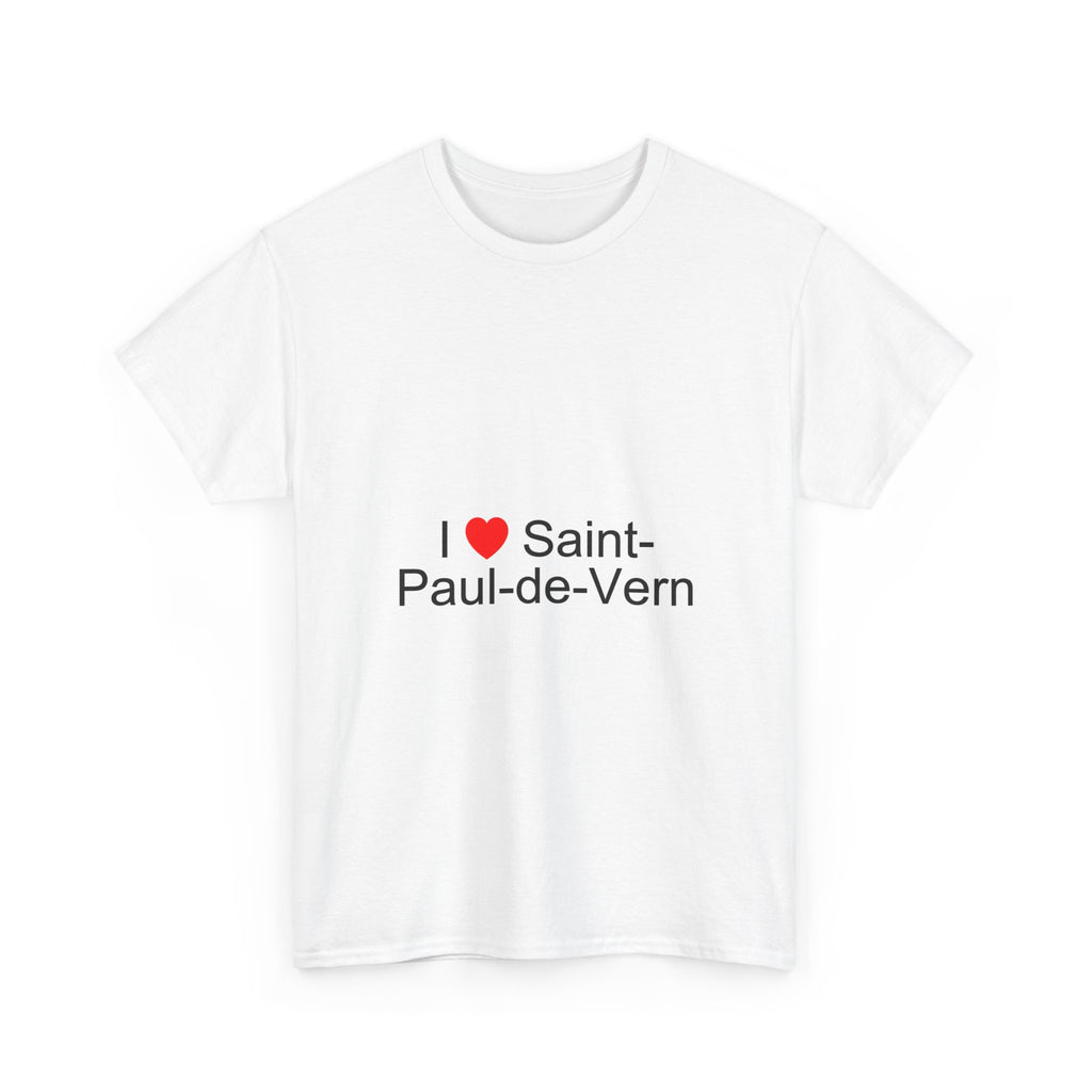 T-shirt I love saint-paul-de-vern