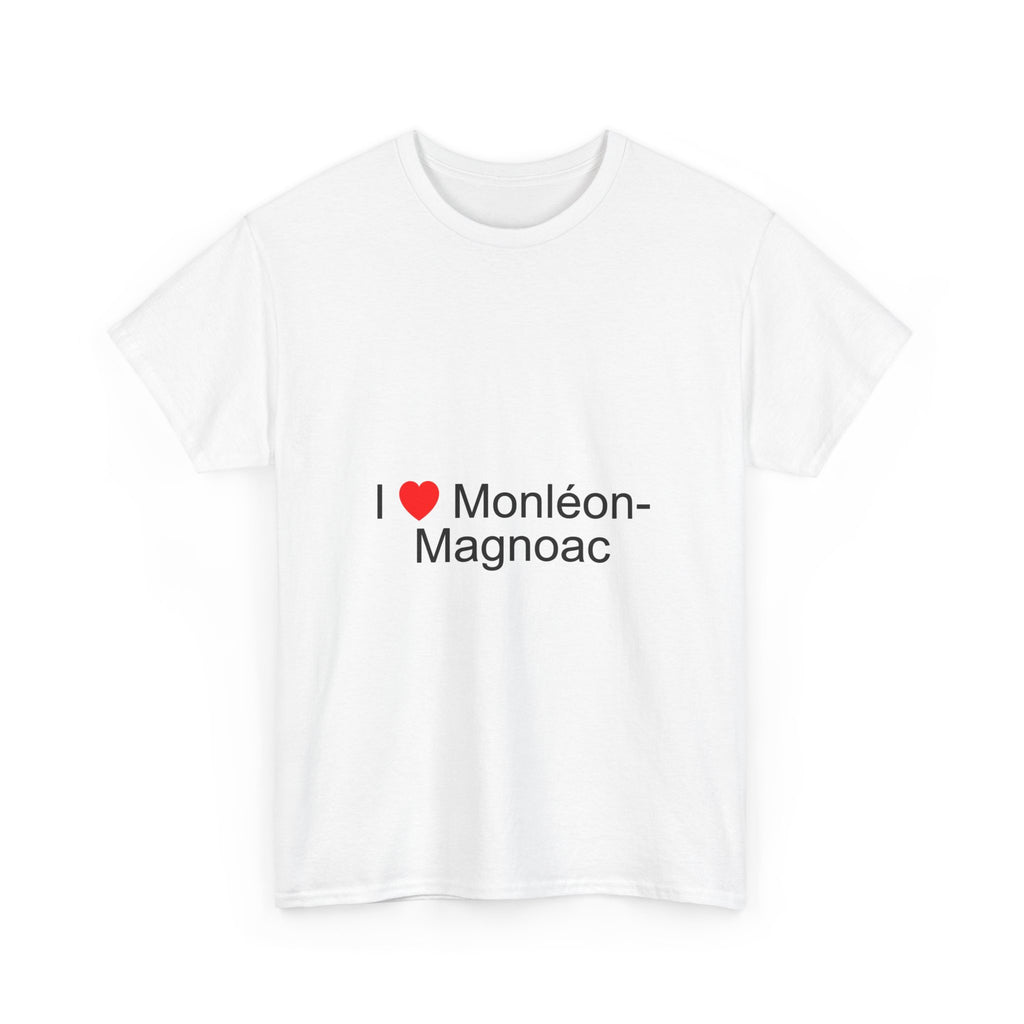 T-shirt I love monléon-magnoac