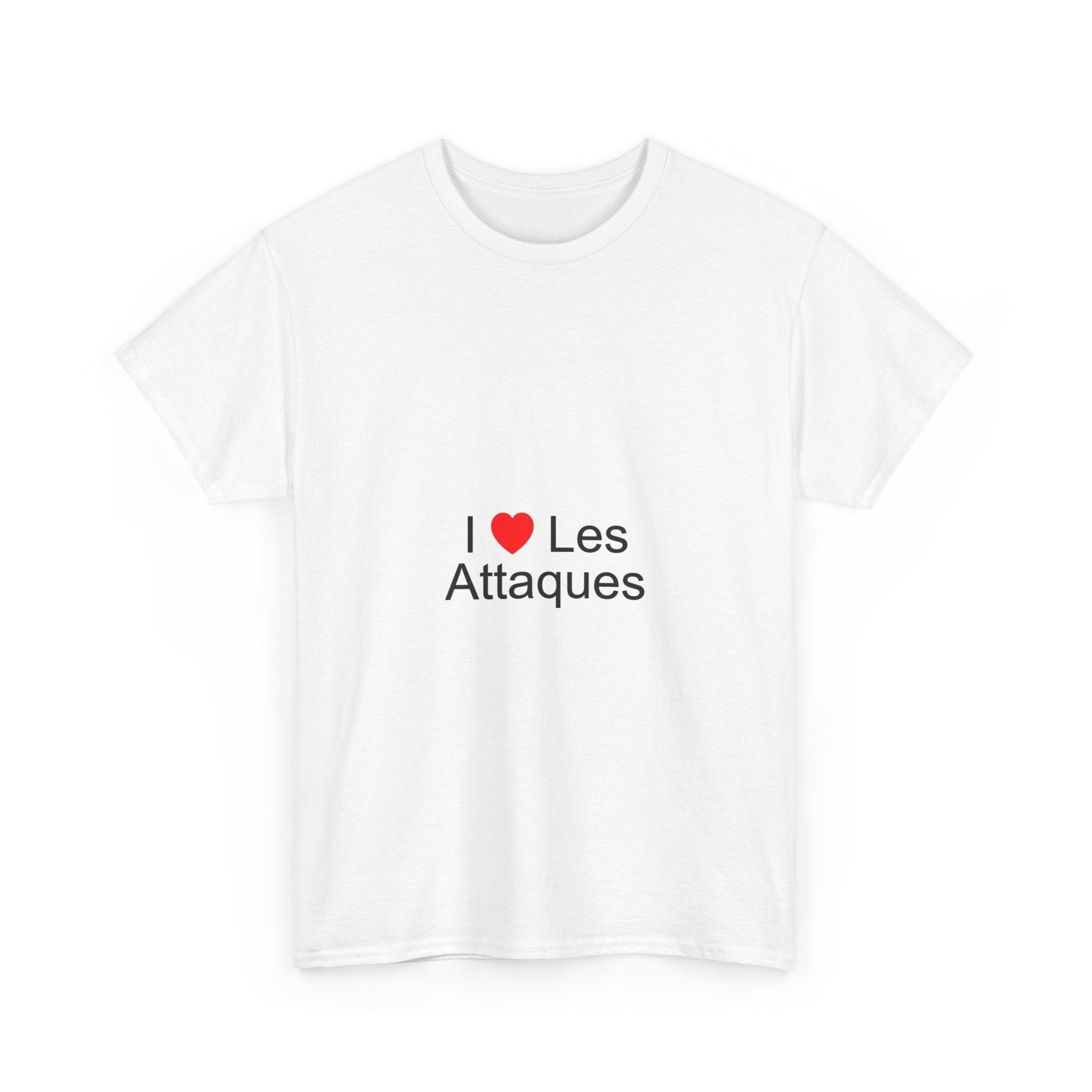 T-shirt I love les attaques
