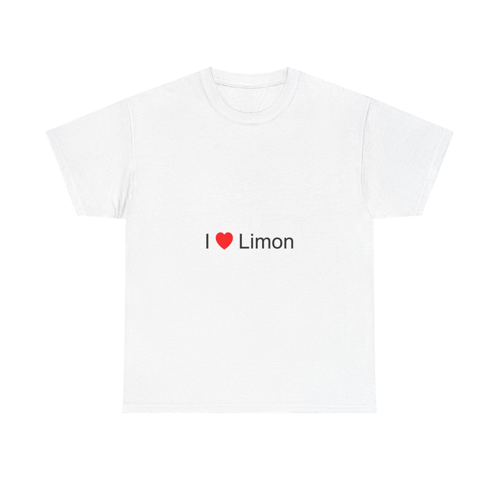 T-shirt I love limon