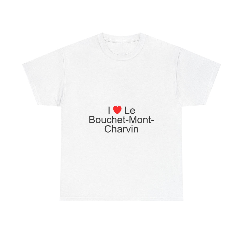 T-shirt I love le bouchet-mont-charvin
