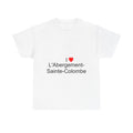 T-shirt I love l'abergement-sainte-colombe