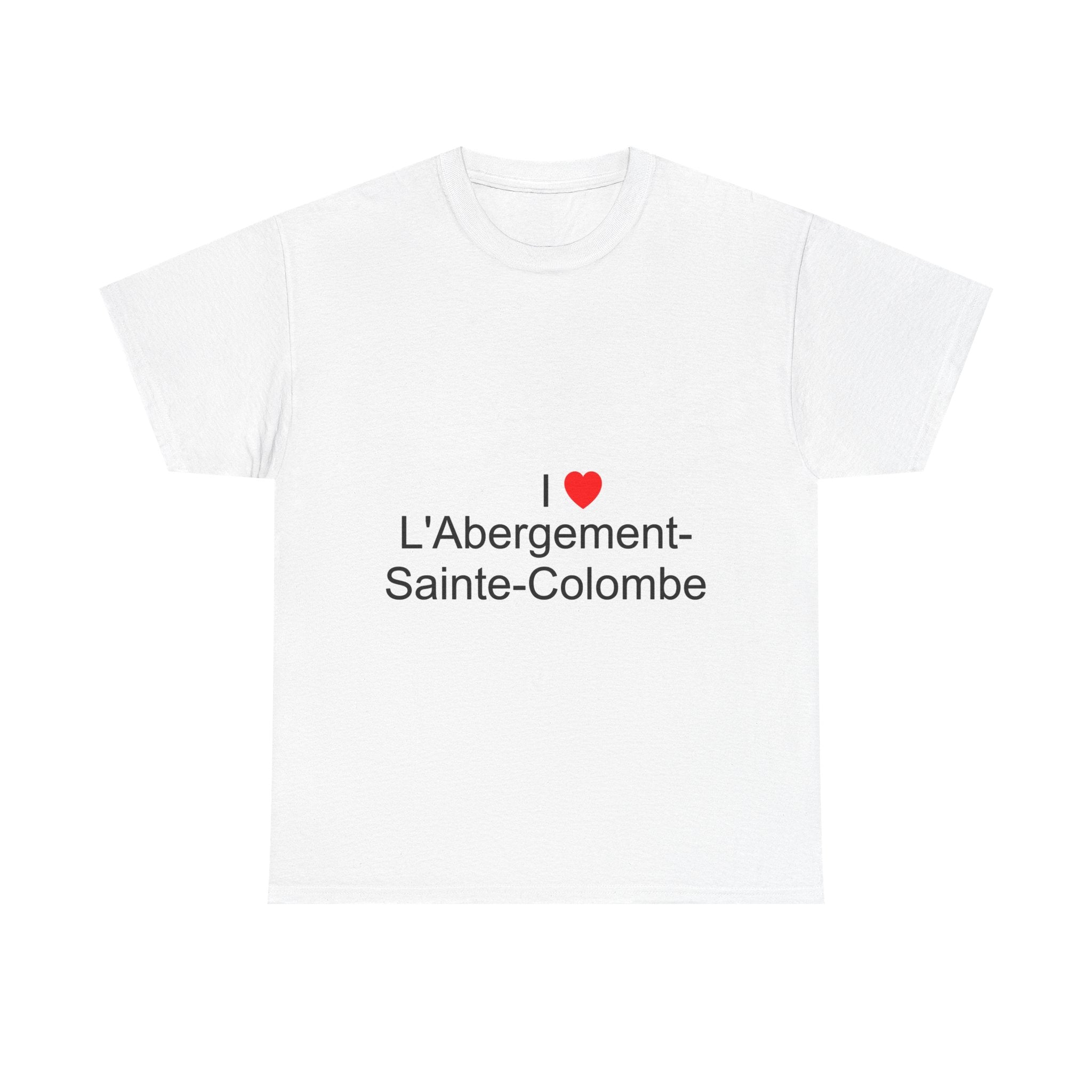 T-shirt I love l'abergement-sainte-colombe