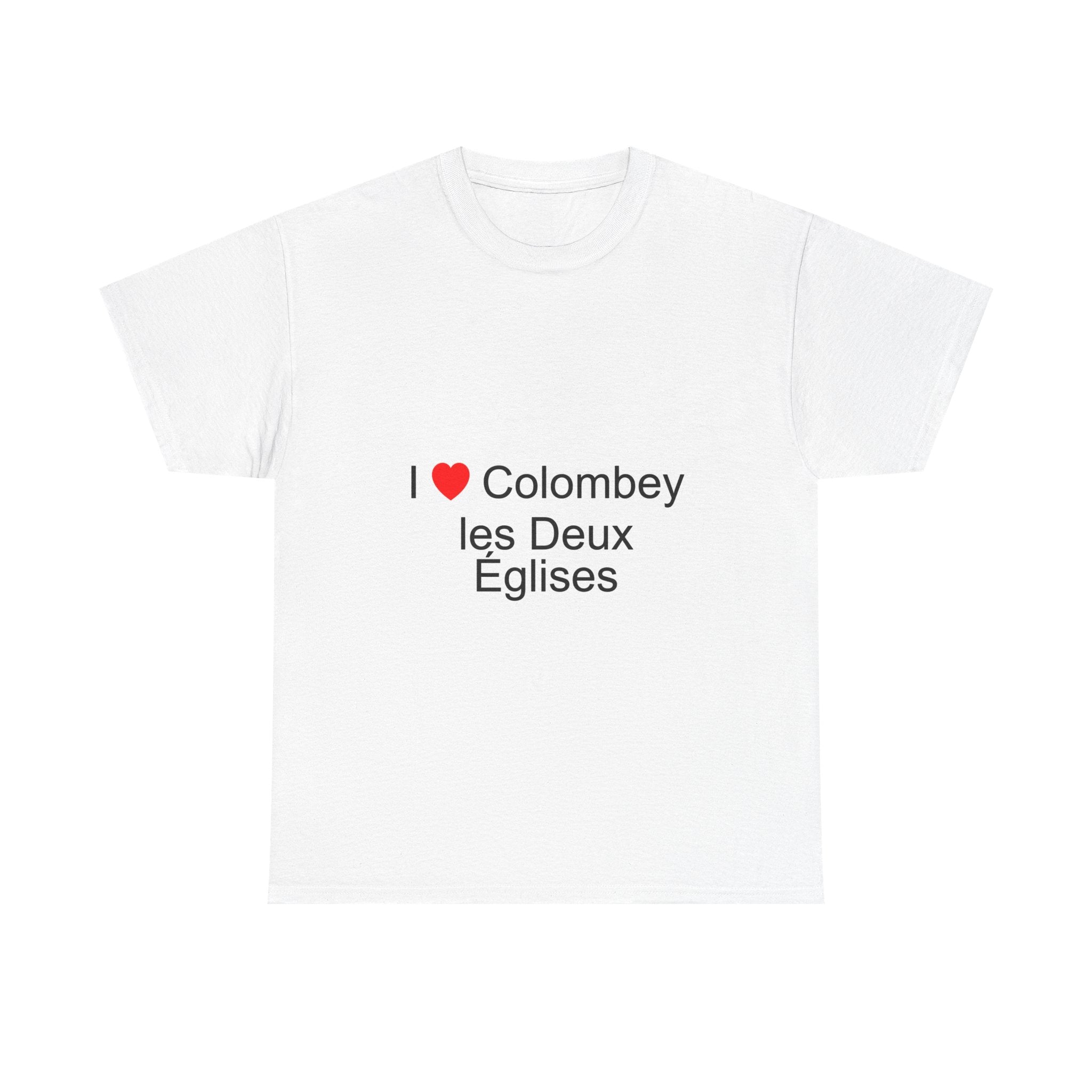 T-shirt I love colombey les deux églises
