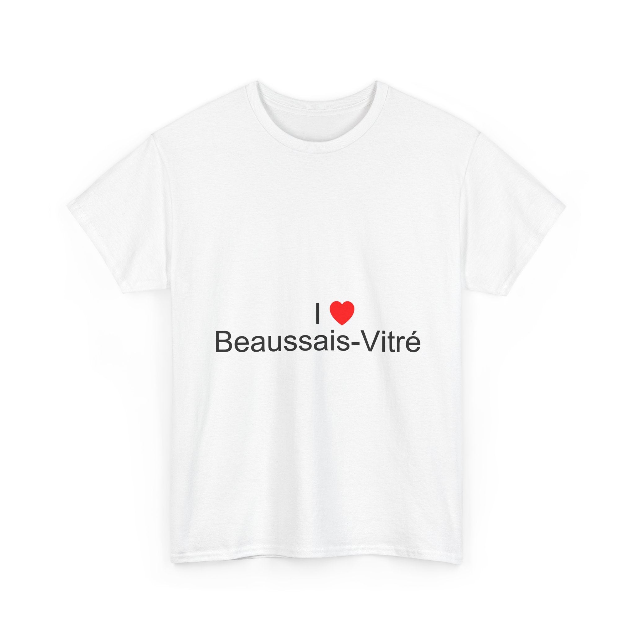 T-shirt I love beaussais-vitré