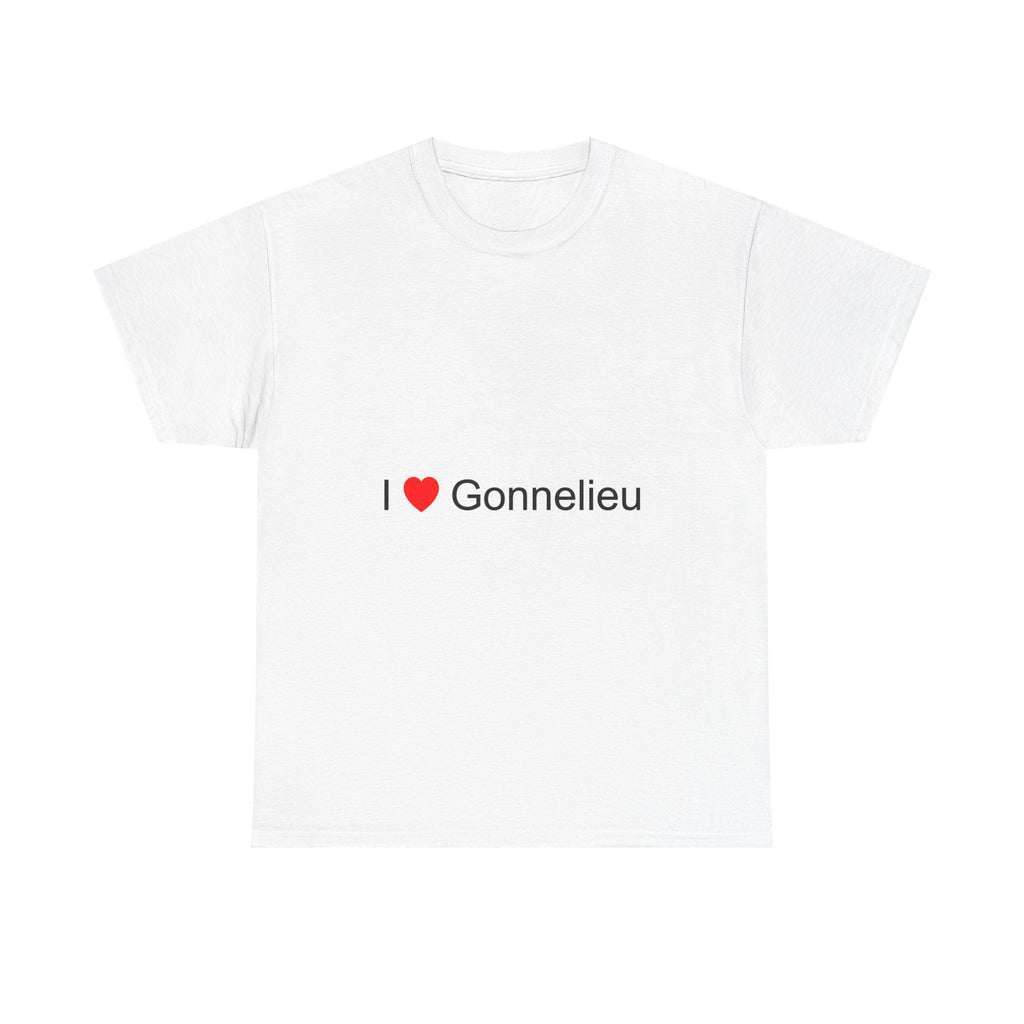 T-shirt I love gonnelieu