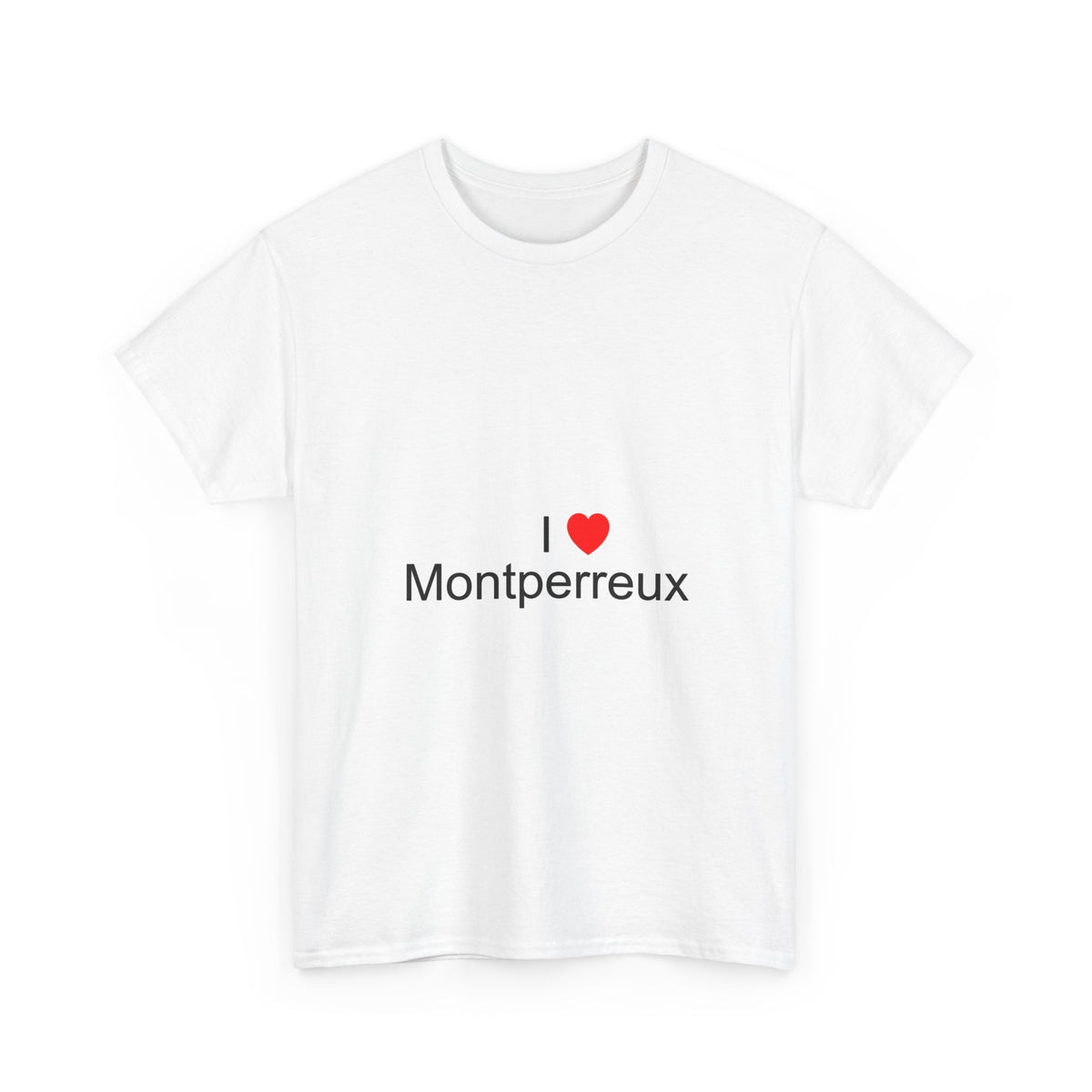 T-shirt I love montperreux
