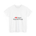 T-shirt I love saint-paul-le-froid