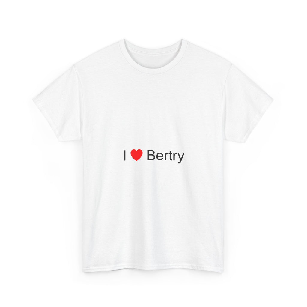 T-shirt I love bertry