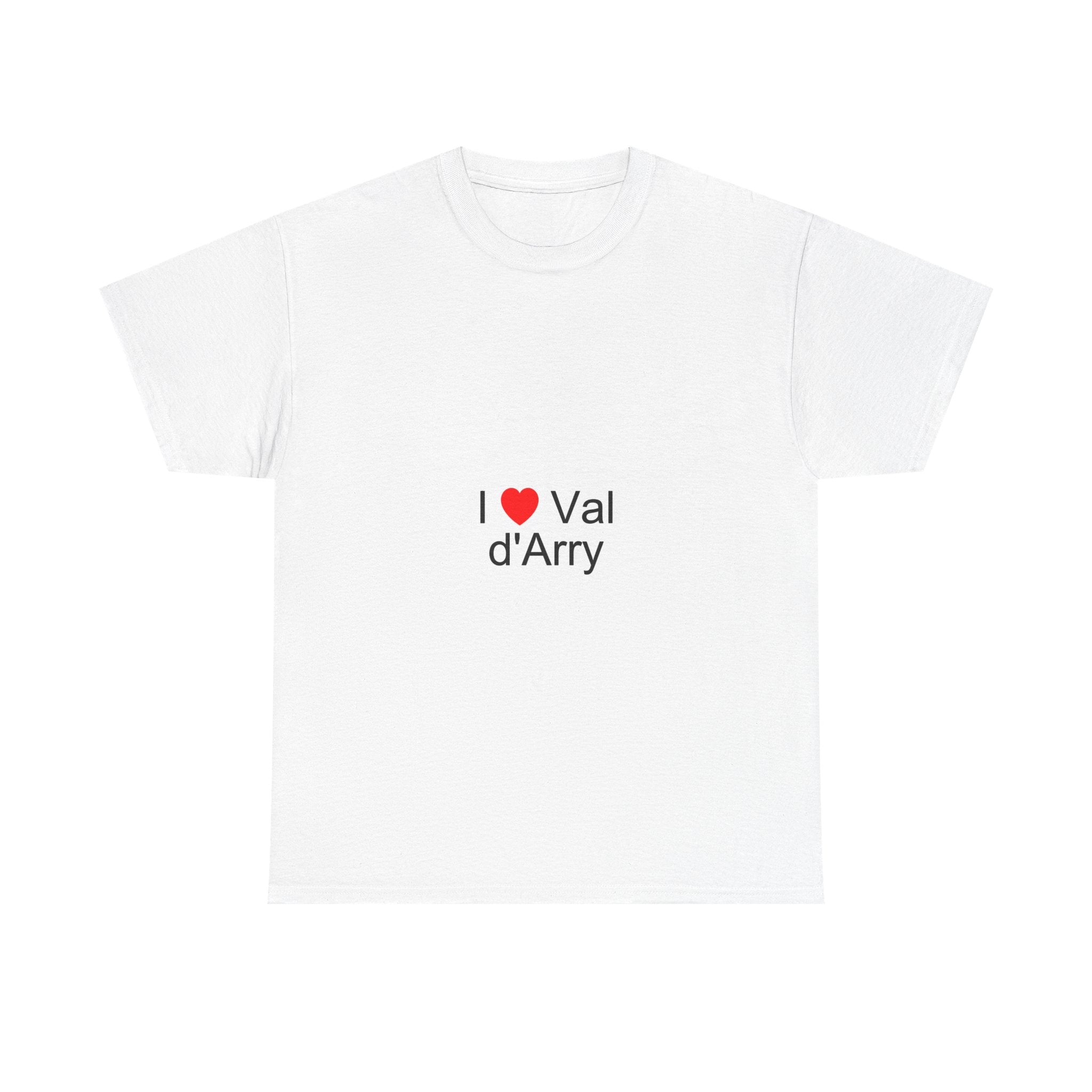 T-shirt I love val d'arry