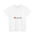 T-shirt I love lannilis