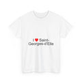 T-shirt I love saint-georges-d'elle