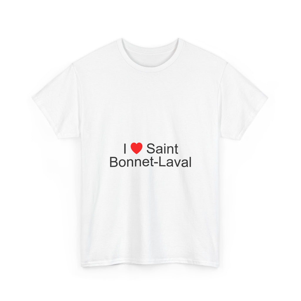 T-shirt I love saint bonnet-laval