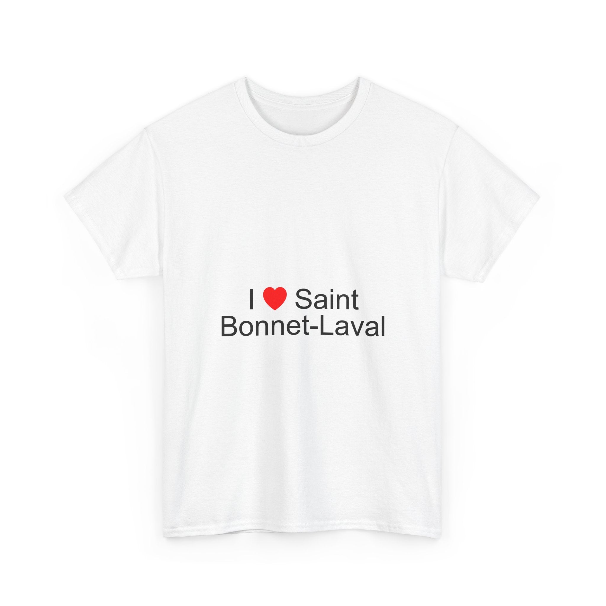 T-shirt I love saint bonnet-laval