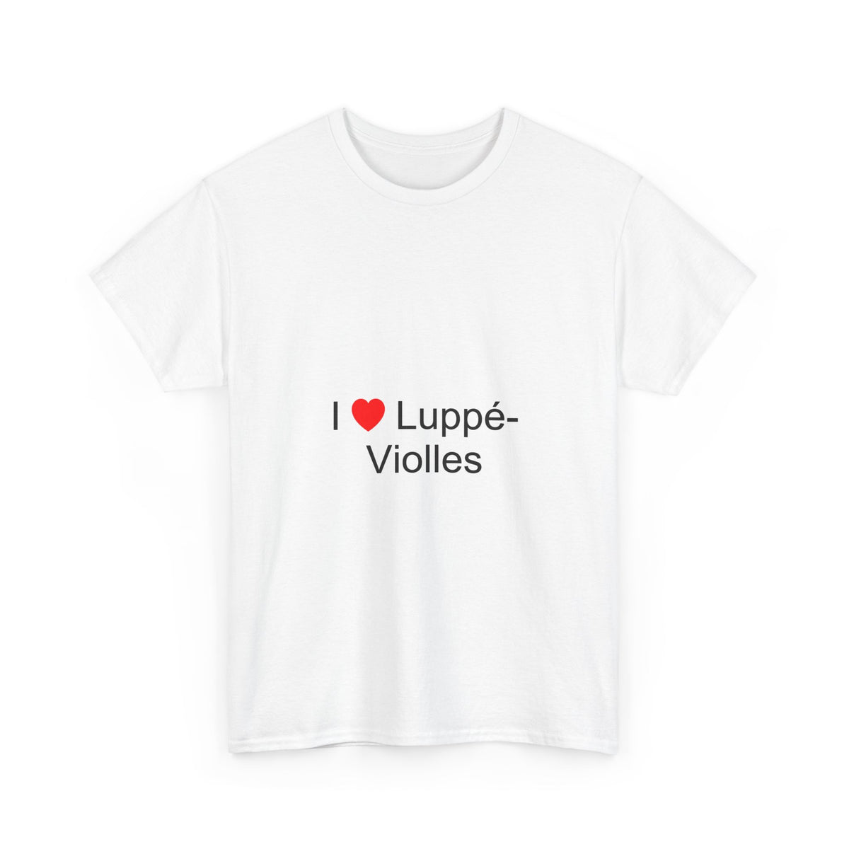 T-shirt I love luppé-violles