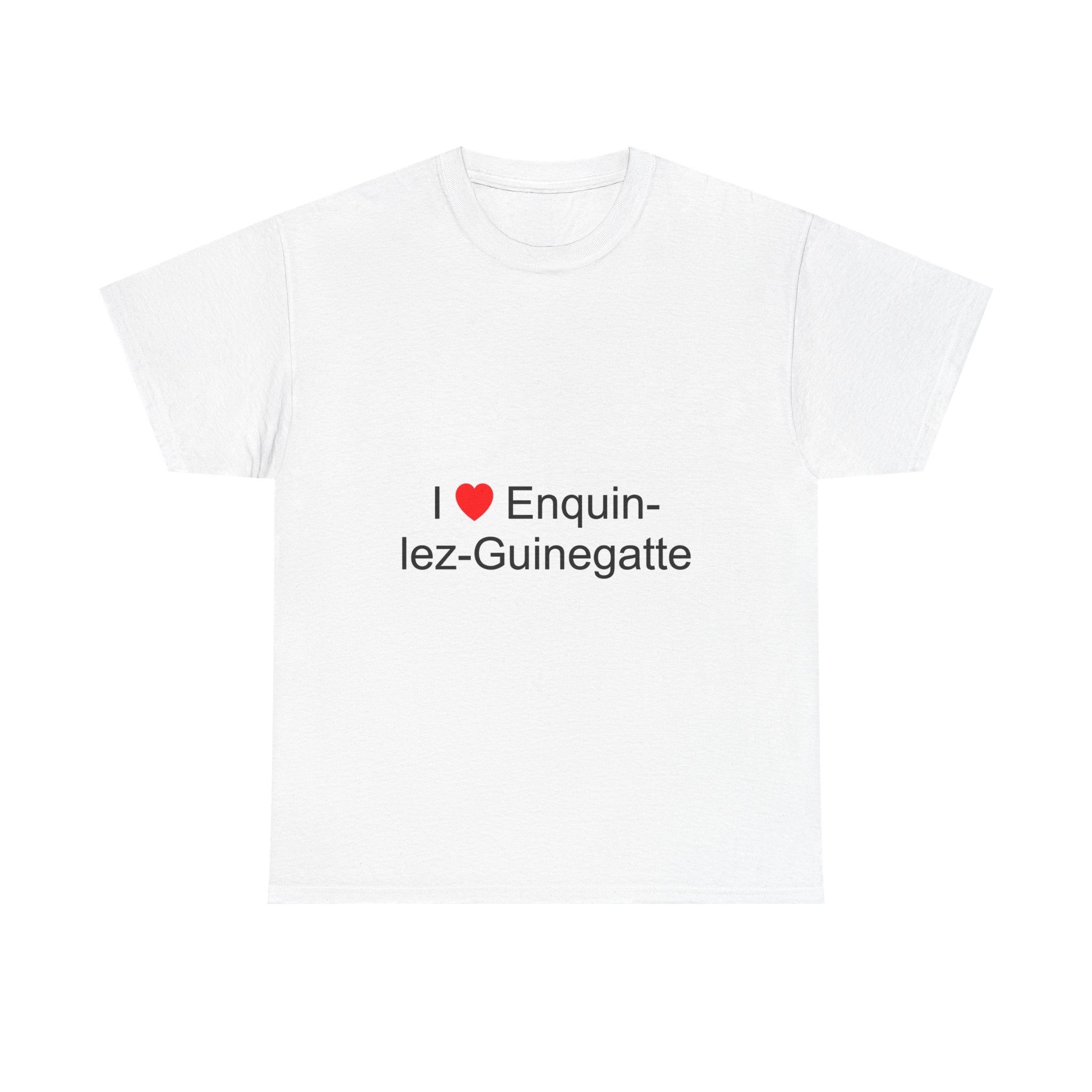 T-shirt I love enquin-lez-guinegatte