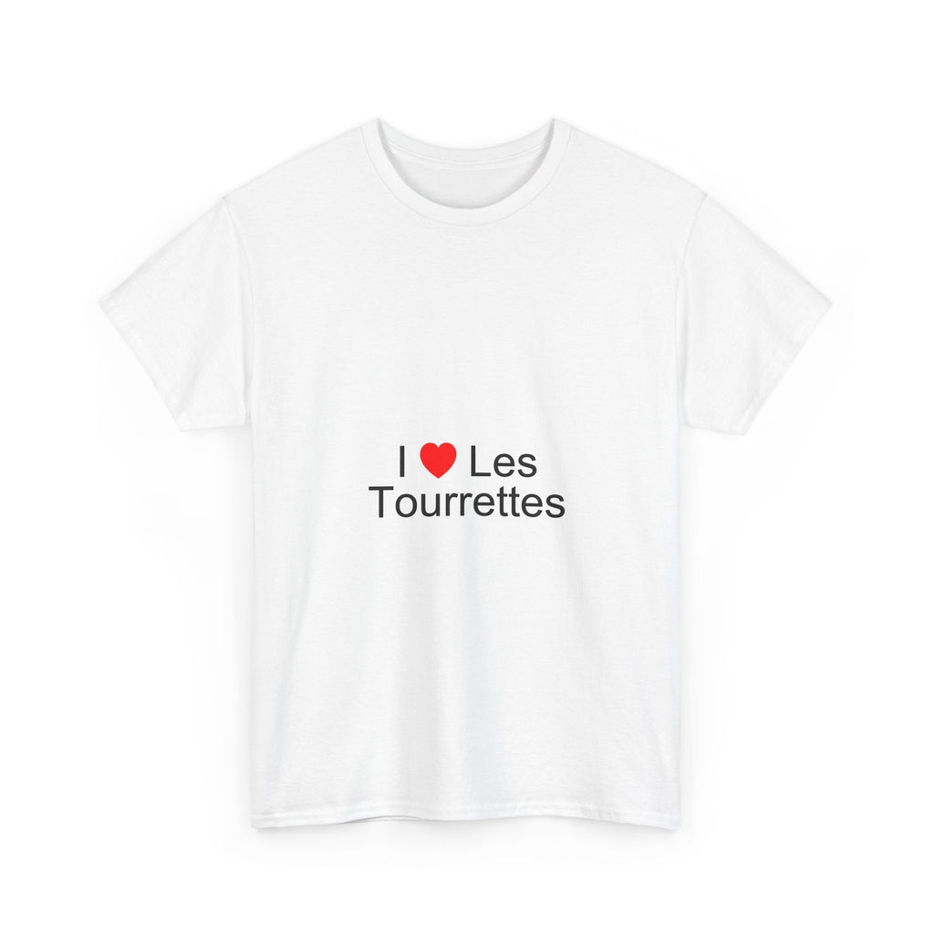 T-shirt I love les tourrettes