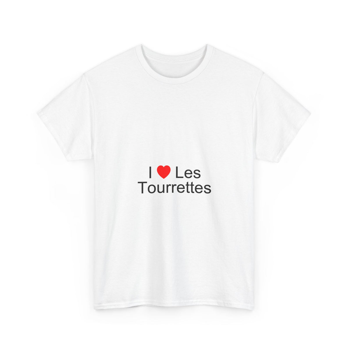 T-shirt I love les tourrettes