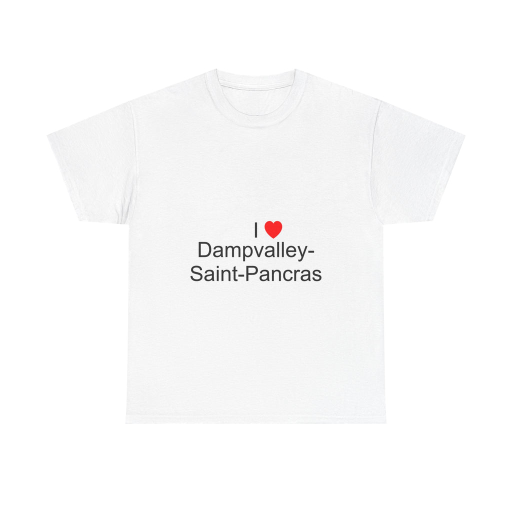 T-shirt I love dampvalley-saint-pancras