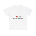 T-shirt I love saint-germain-de-joux
