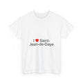 T-shirt I love saint-jean-de-daye