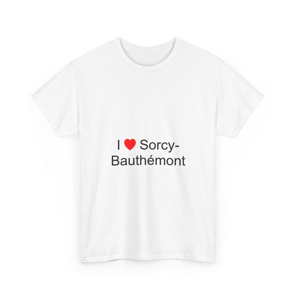 T-shirt I love sorcy-bauthémont