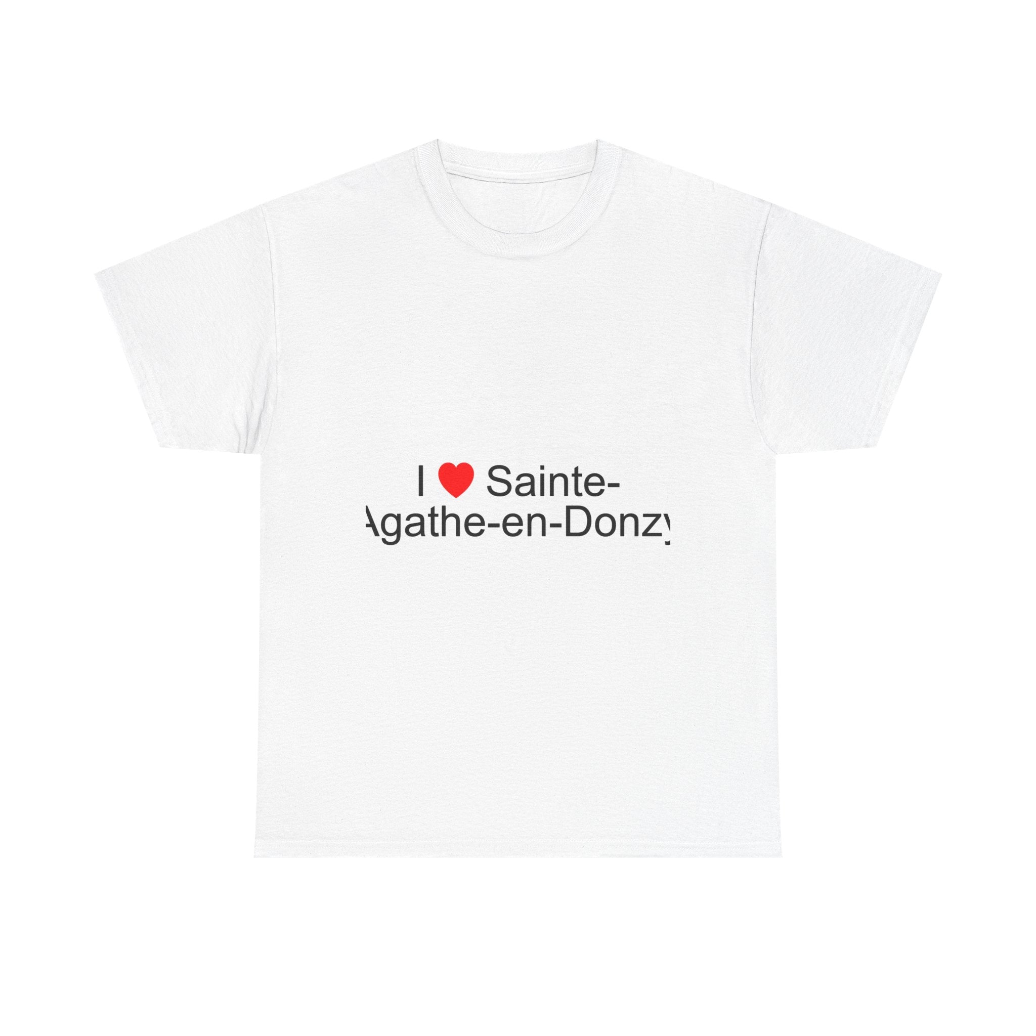 T-shirt I love sainte-agathe-en-donzy