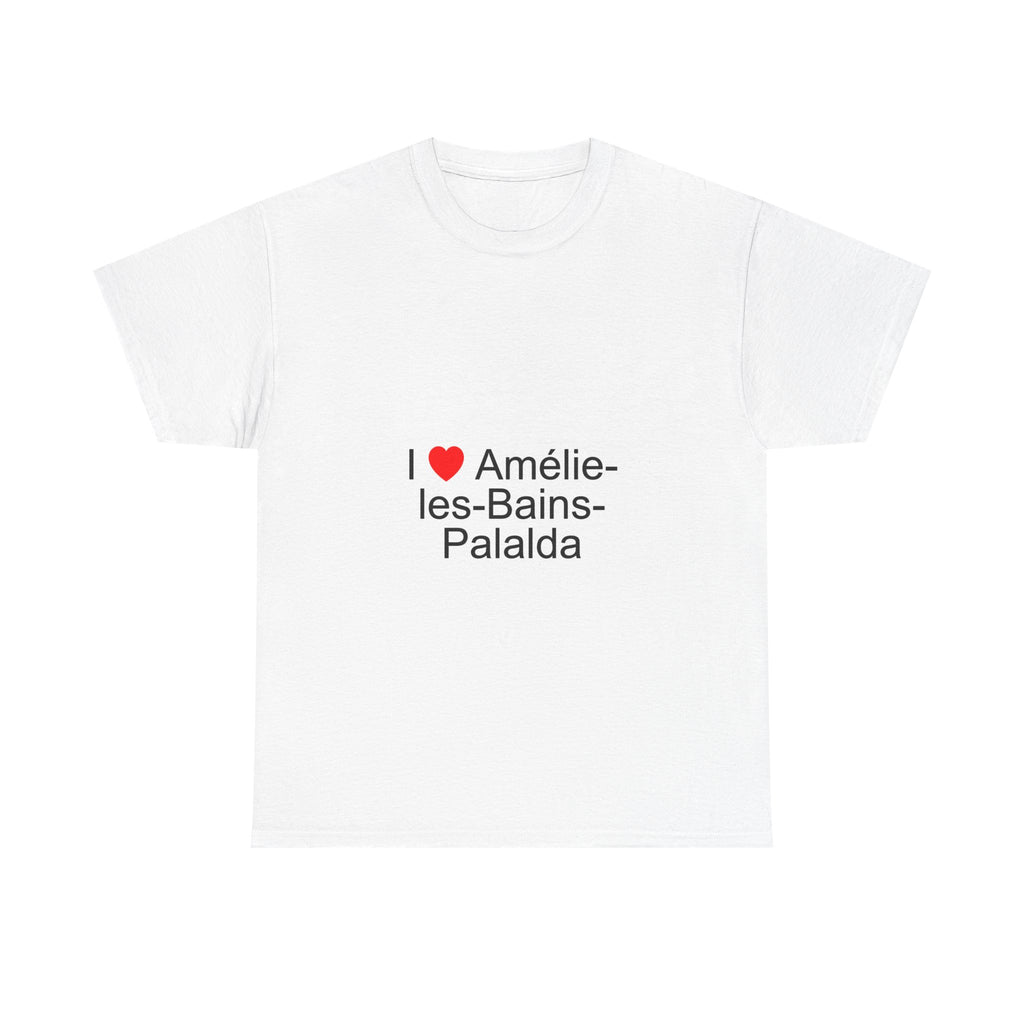 T-shirt I love amélie-les-bains-palalda