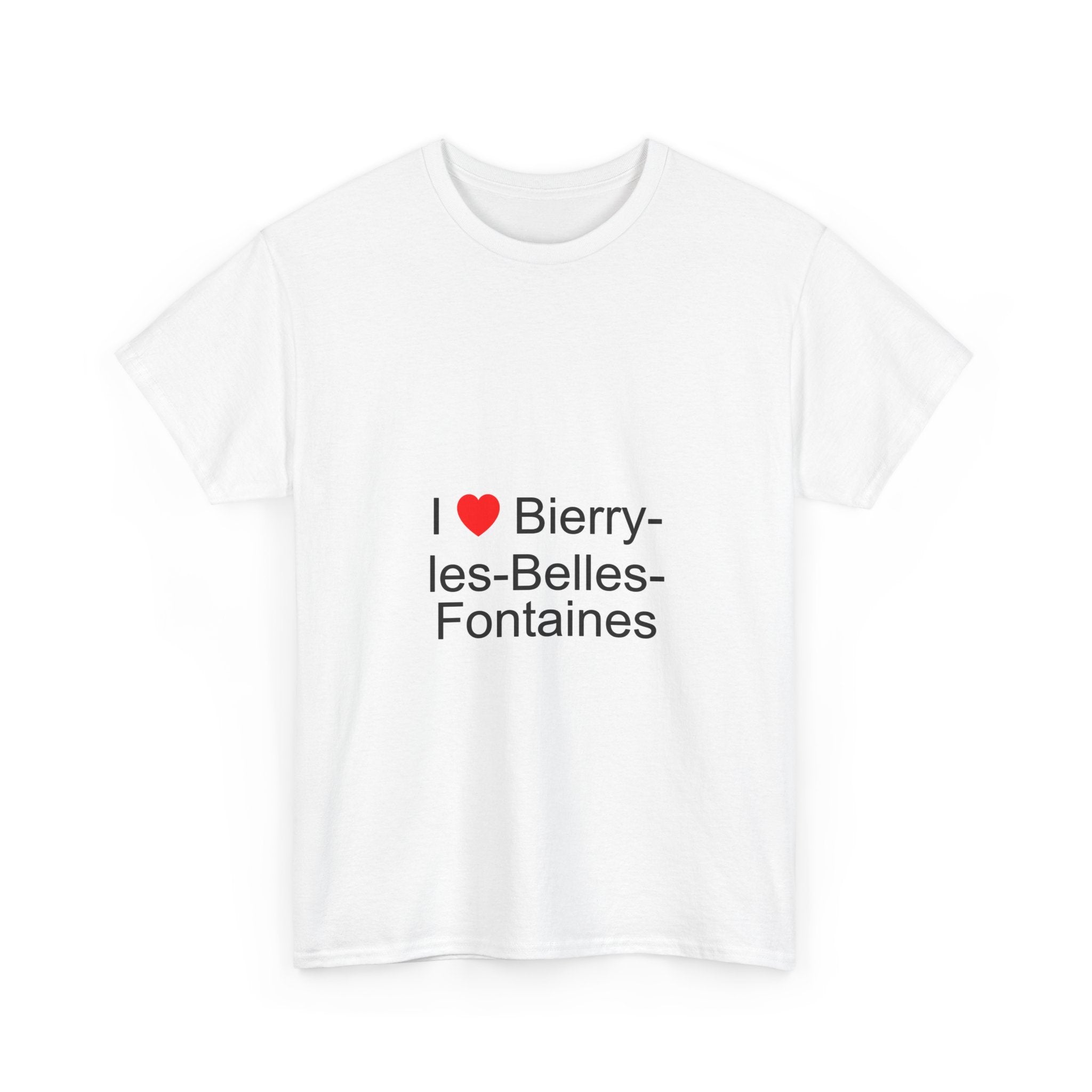 T-shirt I love bierry-les-belles-fontaines