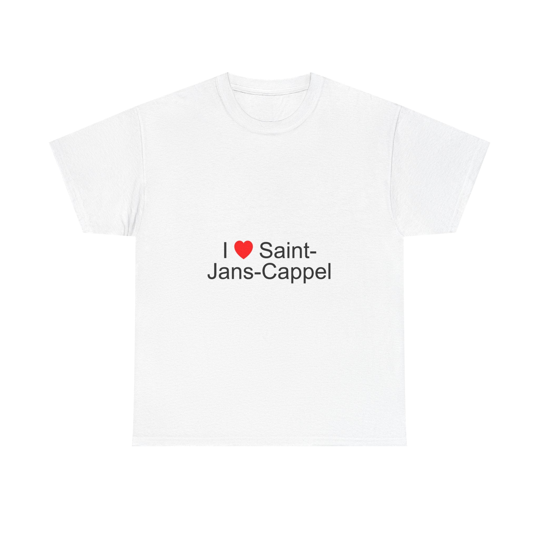 T-shirt I love saint-jans-cappel