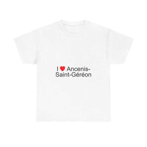 T-shirt I love ancenis-saint-géréon
