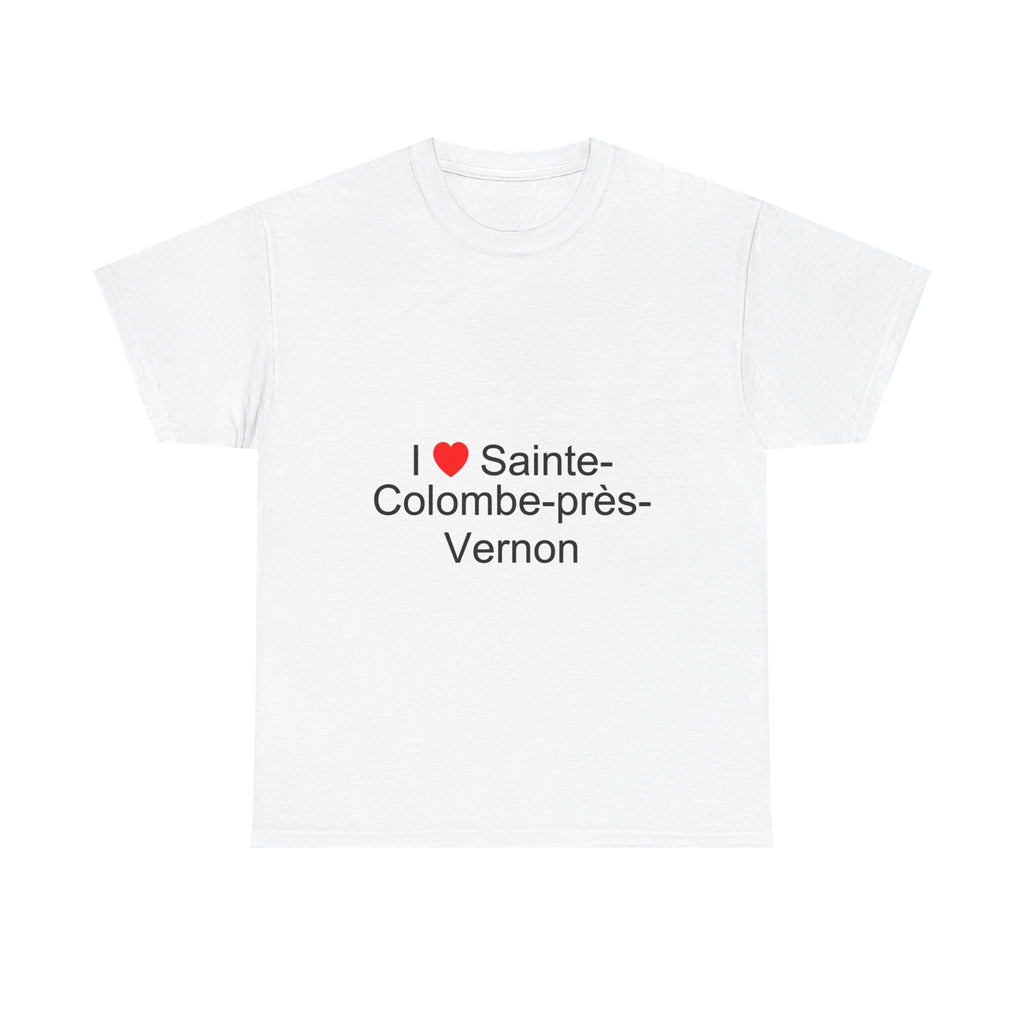 T-shirt I love sainte-colombe-près-vernon