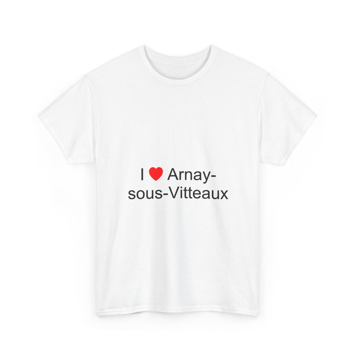 T-shirt I love arnay-sous-vitteaux