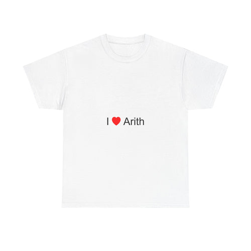 T-shirt I love arith