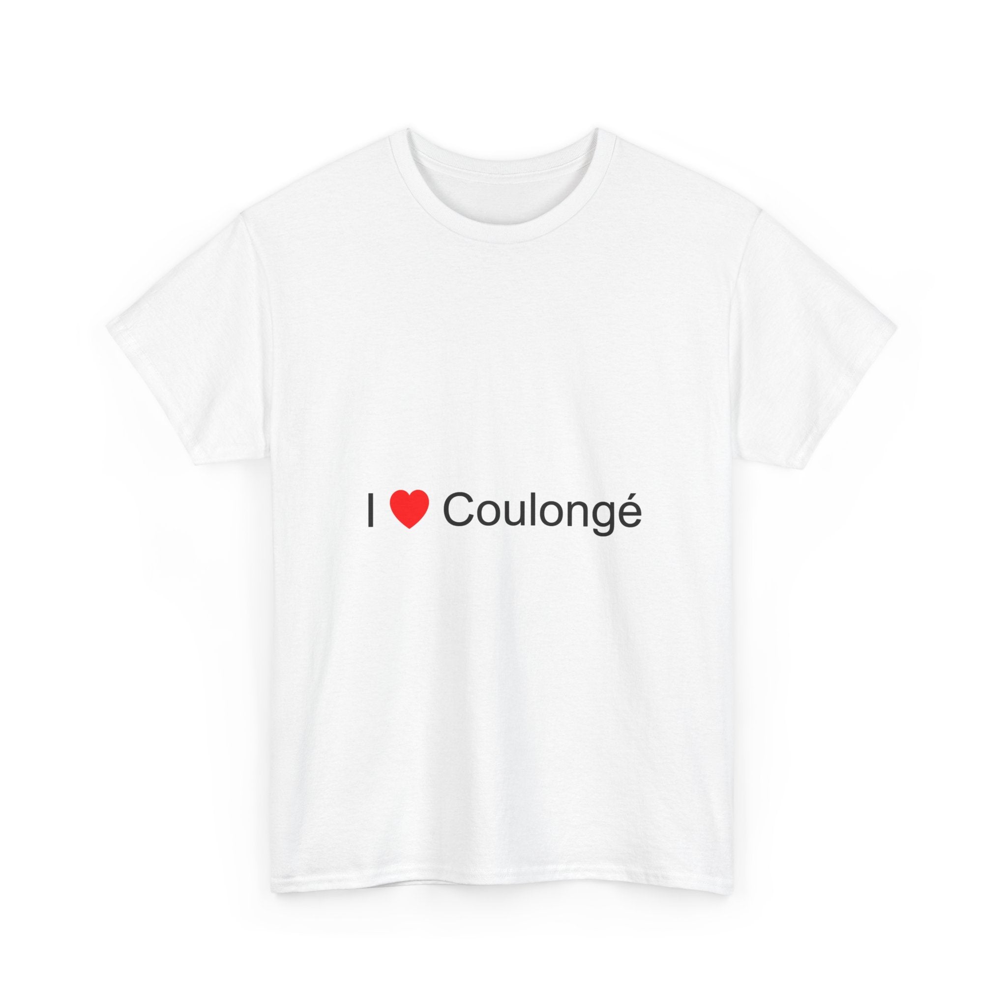 T-shirt I love coulongé
