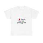 T-shirt I love Saint-Martial-Entraygues