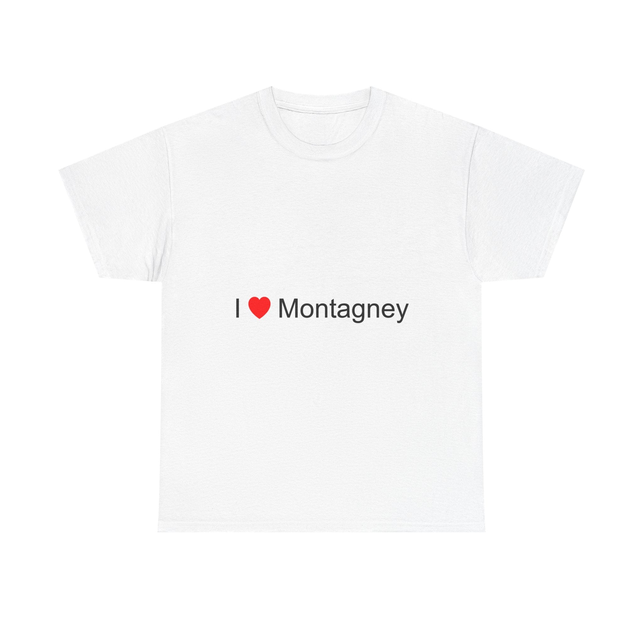 T-shirt I love montagney
