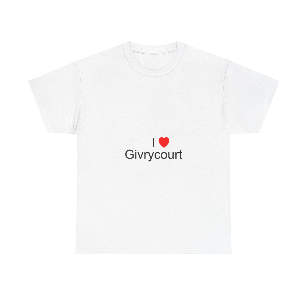 T-shirt I love givrycourt
