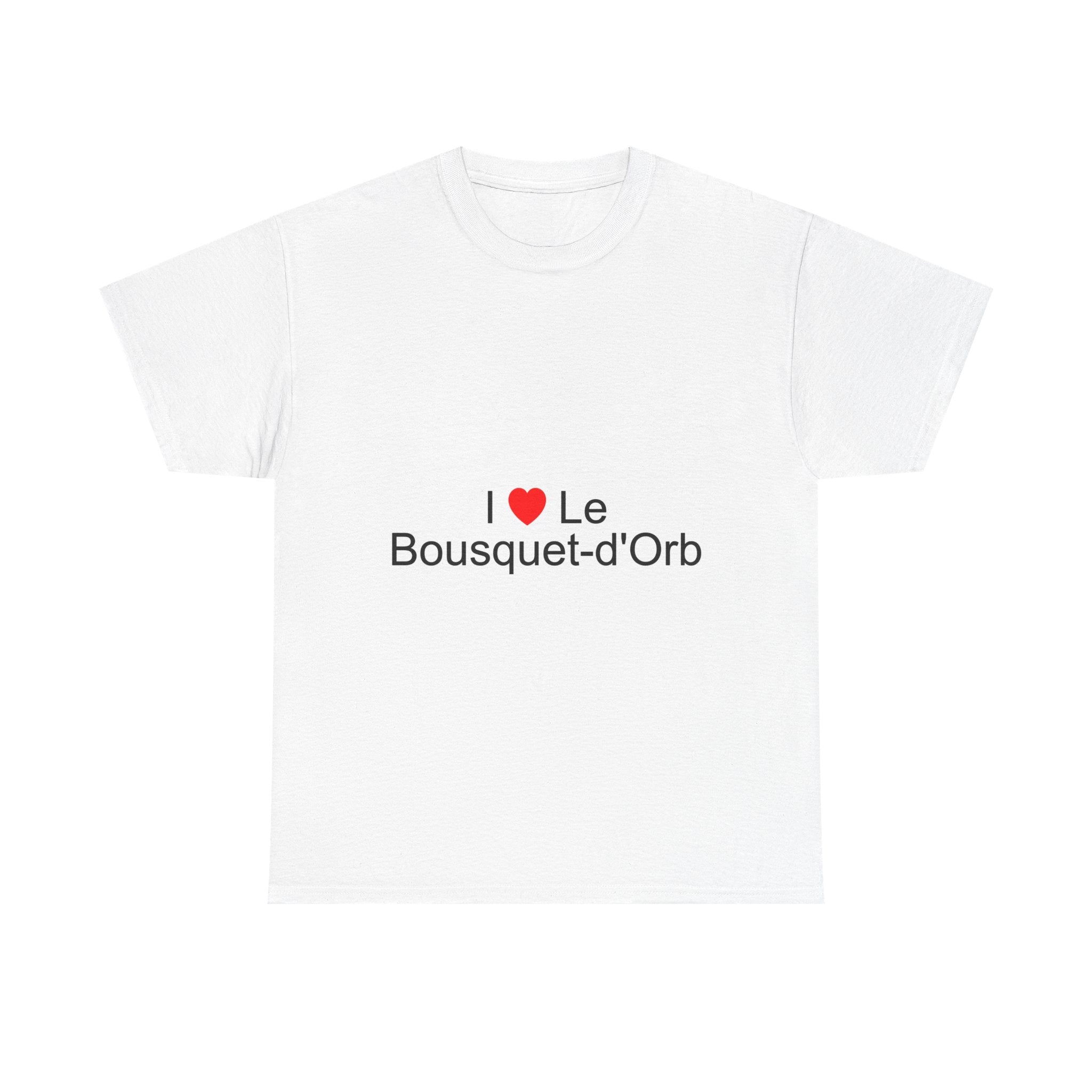 T-shirt I love le bousquet-d'orb