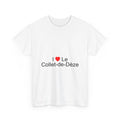 T-shirt I love le collet-de-dèze